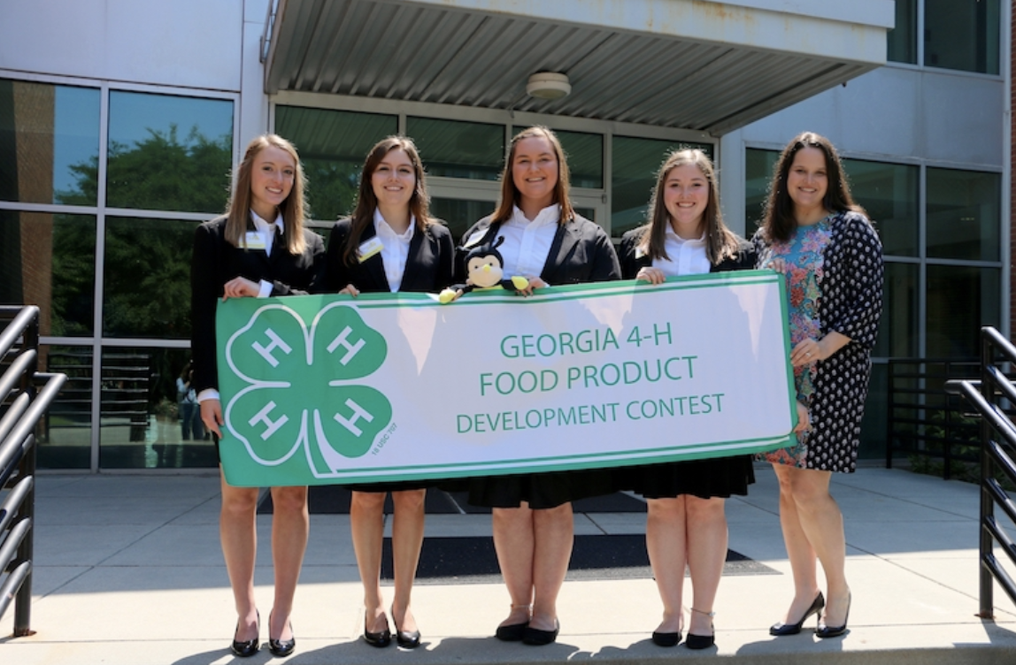 Georgia 4-H State Winning Food Product Development Team